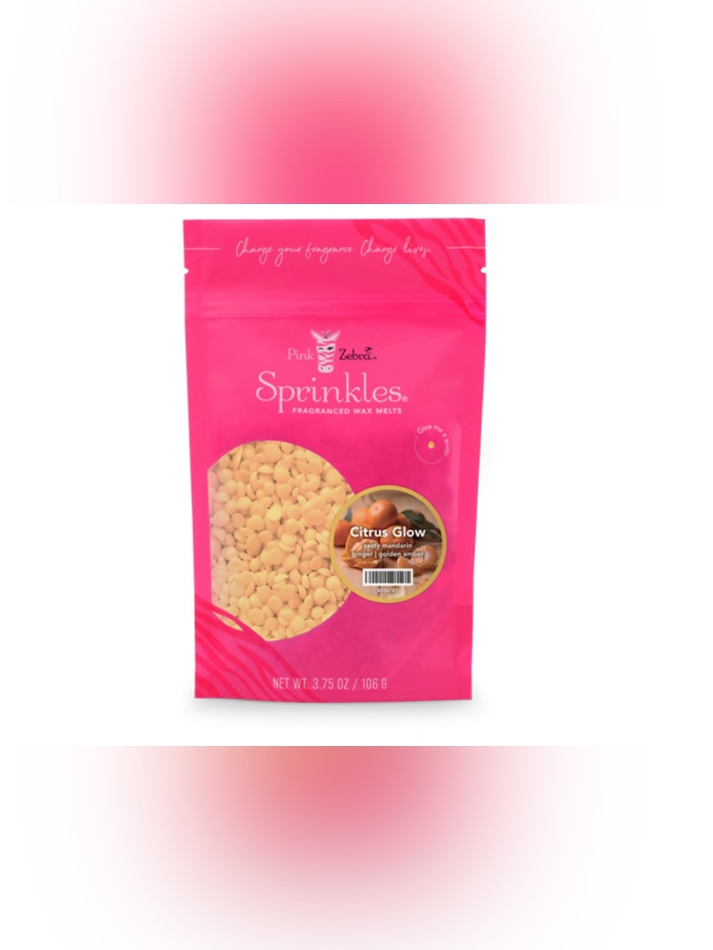 Pink Zebra Sprinkles Citrus Glow Wax Melts